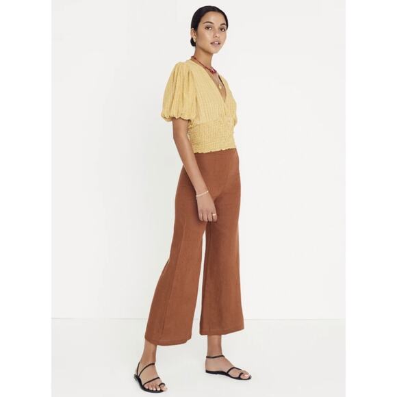 Faithfull the Brand Ceretti Check Desert Oma Top, Size 2 - Picture 4 of 10